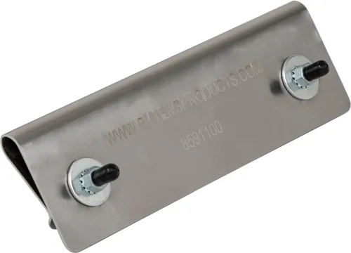 Miniatura 2 de Buyers Products 8591100 Abrazaderas de Guardabarros de Acero Inoxidable, 4 Colgadores de Guardabarros para Camión de Volteo/Trabajo para Protección
