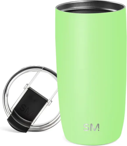 Miniatura 10 de Simple Modern Taza de Café de Viaje Tumbler con Tapa Abatible Reutilizable Aislada de Acero Inoxidable Cold Brew Taza de Café Helado Termo
