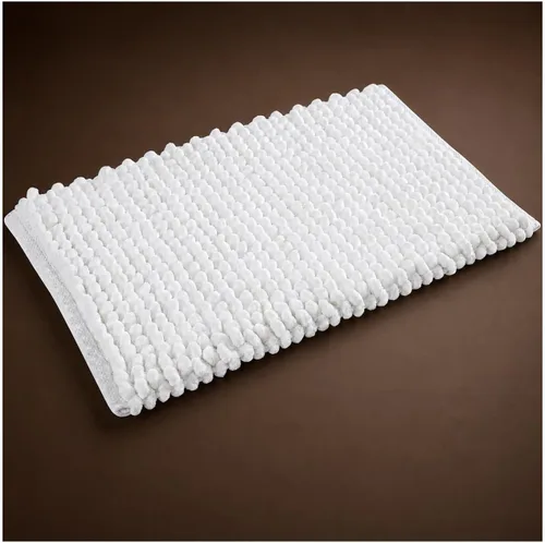 Miniatura 39 de Alfombra de baño de felpilla de algodón de 17 x 24 pulgadas, color beige, tapete de baño de felpa suave, ultra absorbente, de secado rápido, lavable