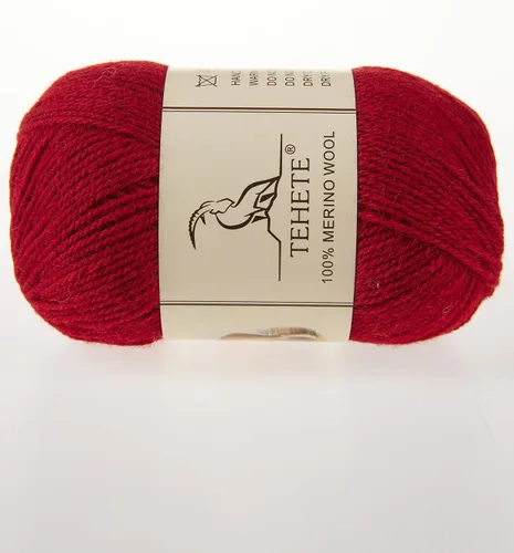 Miniatura 13 de Hilo de lana merino 100% para tejer, 3 capas, hilo de ganchillo lujoso, cálido, suave, ligero (gris oscuro, 3 bálsamo)
