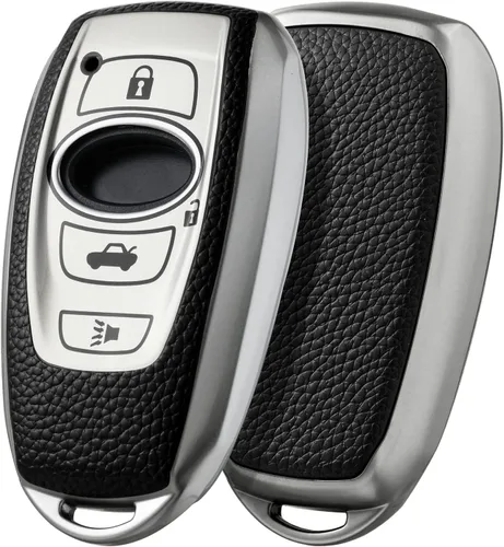 Miniatura 18 de ELOHEI Funda para llavero Subaru, accesorios para funda de llavero para Subaru Forester CrossTrek Outback WRX Ascent BRZ Impreza Legacy Premium Soft