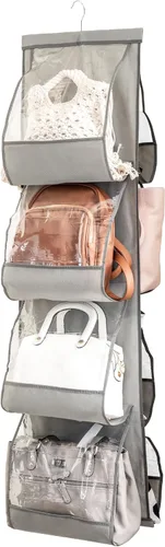 SNSLXH Organizador de bolso transparente para armario
