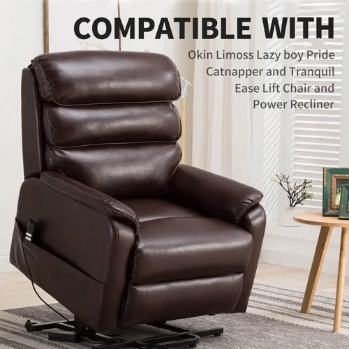 Miniatura 4 de Extensión de 6.6 pies de 2 pines para sofá reclinable de salida de CC Cable de alimentación para Hmleaf OKIN LA-z-boy silla elevadora reclinable