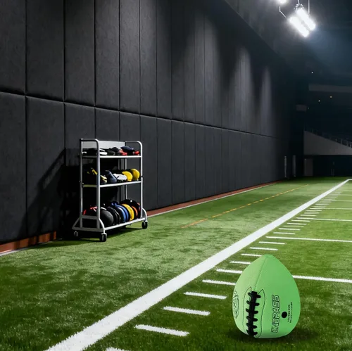 Miniatura 4 de Equipo de práctica de entrenamiento de fútbol americano ENDPASS con luz de absorción de pase y captura, que brilla en la oscuridad, para mejorar