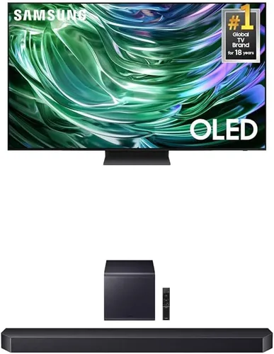 Miniatura 12 de Samsung - Smart TV OLED 4K de la serie S90D de 55 pulgadas, con HDR+, Dolby Atmos, sonido de seguimiento de objetos Lite, Motion Xcelerator, Real