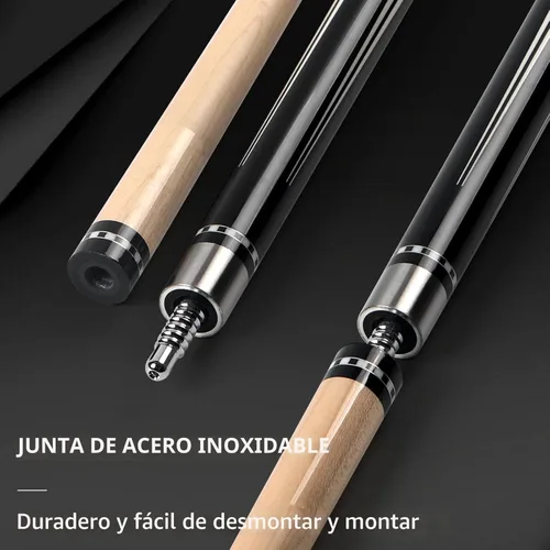 Miniatura 5 de Kmise Pool Cue Stick Set,4 Colors Canadian Maple Cue,Pool Sticks for Adults,Tacos de Billar 18 19 20 21oz for Beginner 1 set