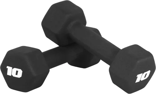 Miniatura 17 de CAP Barbell Neoprene Dumbbell Weights Pairs & Sets Black
