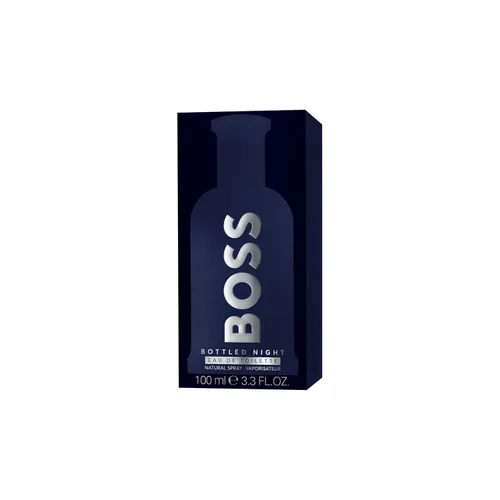 Miniatura 3 de Hugo Boss Eau de Toilette de noche embotellada – Colonia Woody para hombre – con notas de hoja de abedul, cardamomo, madera de Louro Amarelo