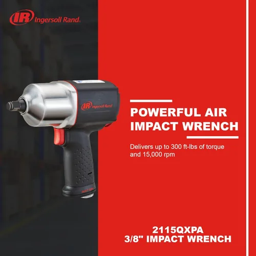 Miniatura 2 de Ingersoll Rand 2115QXPA Llave de impacto de 3/8" con tecnología silenciosa