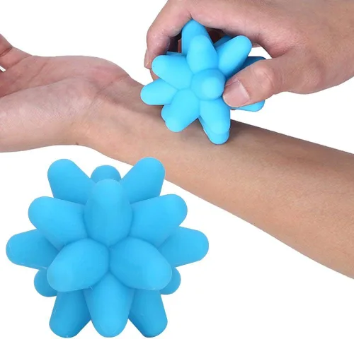 Bola de masaje de silicona, bola para masaje de punto gatillo - Masajeador de tejido profundo para liberación miofascial - Pelota de movilidad para