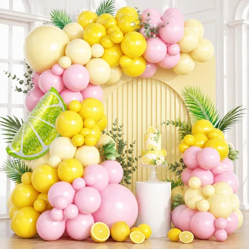 Miniatura 10 de Kit de arco de guirnalda de globos de cereza azul y rojo, globos largos para niñas, cumpleaños, ella es cereza en la parte superior, baby shower