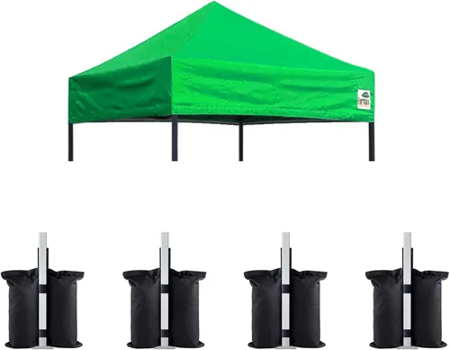 Miniatura 9 de Eurmax USA toldo desplegable de repuesto, cubierta superior para tienda de campaña, armado instantáneo, solo la cubierta superior, 4 bolsas