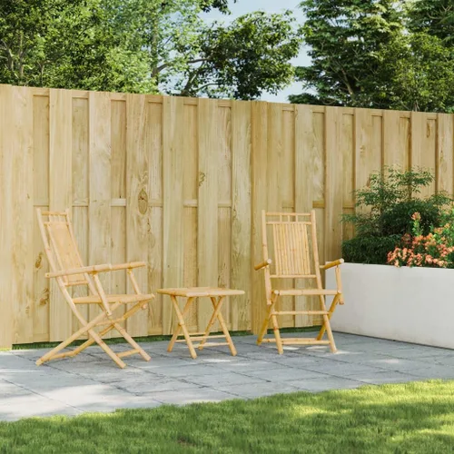 Miniatura 4 de Sillas plegables para patio, 6 piezas, 20.9 x 26 x 39 pulgadas, bambú para comedor, sillas de mesa de comedor para patio, terraza, playa, picnic