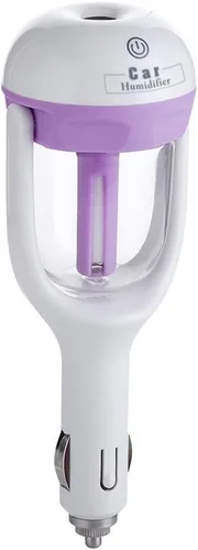 Miniatura 9 de Humidificador de purificador de aire de coche y aromaterapia Mini cargador de coche Puerto portátil humidificador de niebla fría con aroma difusor
