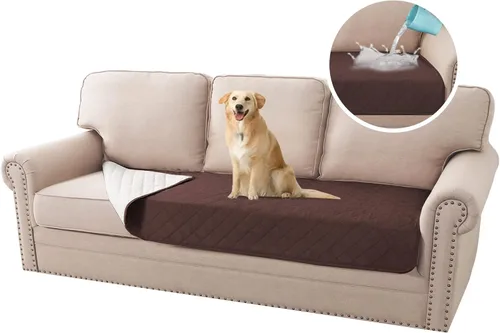 Miniatura 10 de H.VERSAILTEX Funda para Silla y Sofá 100% Impermeable, Protector de Muebles con Correas Elásticas para Mascotas, Niños, Niños, Perros, Gatos