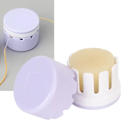 Miniatura 7 de Cera de hilo, Acondicionador de hilo de cera de abeja ajustable de gran capacidad para acolchar costura línea de fortalecimiento