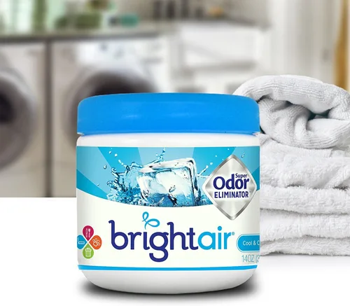Miniatura 3 de Bright Air Ambientador sólido y eliminador de olores, aroma fresco y limpio, 14 onzas, paquete de 2