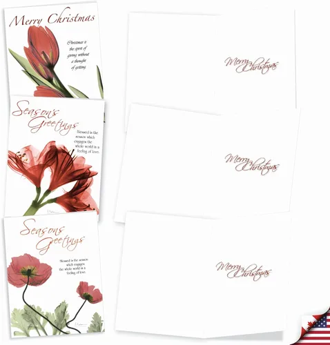 Miniatura 2 de The Best Card Company - 10 tarjetas de notas festivas para Navidad - Surtido a granel, tarjetas de felicitación en caja con sobres (10,2 x 13 cm)