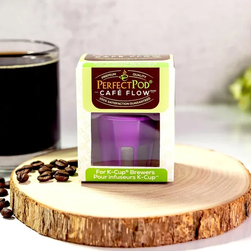 Miniatura 7 de Perfect Pod Cafe Flow 1-Stream - Filtro de cápsulas de café reutilizable – Cápsula K Cup recargable compatible con Keurig K-Mini Plus K-Duo