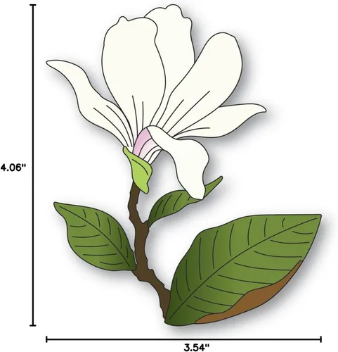 Miniatura 7 de Lily Dies - Troqueles para hacer tarjetas, flores de lirio y hojas de metal, troqueles para manualidades, manualidades, manualidades, álbumes