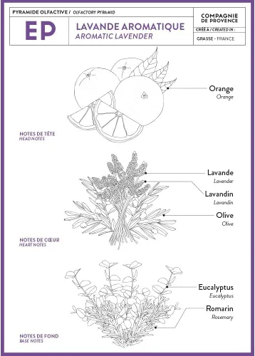Miniatura 7 de Compagnie de Provence Travel Hand Cream Extra Pure - Lavanda aromática - Tubo de 1 onza líquida
