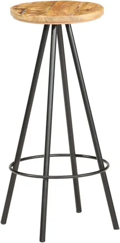 Miniatura 8 de bar Chairs,barstools,bar stools Set of 3,bar Table,sillas para barra de cocina,Bar Stools 4 pcs Rough Mango Woodbar Stool,bar Chairs,Barstool,bar