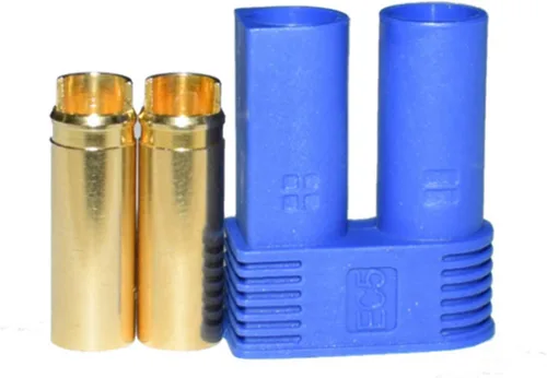 Miniatura 5 de 8 pares de conectores de batería EC5, conector Ec5 macho/hembra de 0.197 in, conector de bala dorada para dispositivo de batería RC ESC LIPO