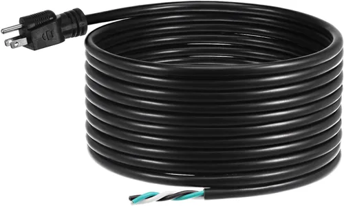 Miniatura 10 de PATIKIL Cable de alimentación de CA, 5 pies 12 AWG, cable de fuente de alimentación de repuesto de 3 clavijas 5-15P para aparato de CA universal