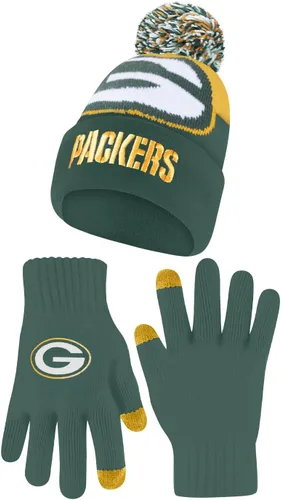 Miniatura 38 de Ultra Game Adults NFL Official Super Soft Winter Beanie Knit Hat With Warm Touch Screen Gloves Color del equipo 2