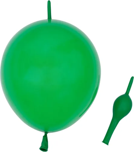 Miniatura 15 de Globos de eslabones de 10 pulgadas, 60 globos de eslabones de látex rosa bebé, 60 piezas para decoración de bodas, cumpleaños, Halloween, Navidad