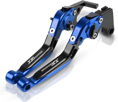 Miniatura 14 de DOUKI Para Yamaha XJ6N XJ6 Diversion 2009-2015 Palancas de embrague de freno extensibles plegables ajustables con logotipo CNC accesorios palanca