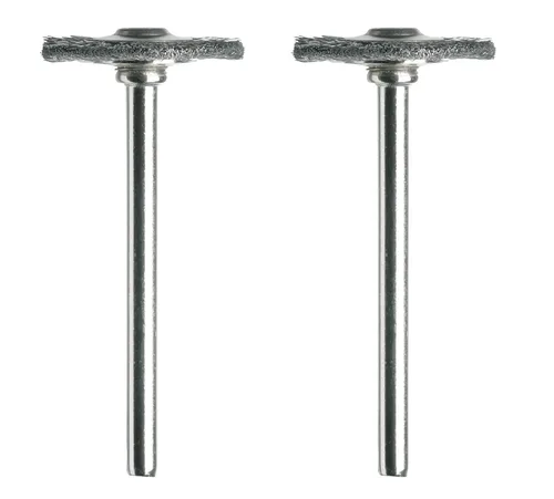 Miniatura 17 de Dremel 405-02 cepillos de cerdas de nailon (paquete de 2), diámetro de 1/8