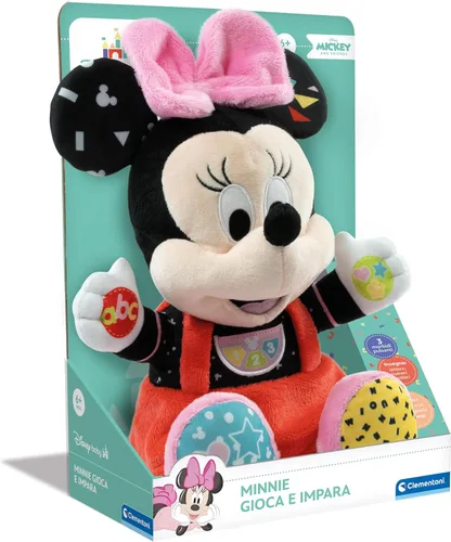Miniatura 2 de Clementoni Disney Baby Minnie Play and Learn Talking - Peluche de peluche, multicolor, estándar, 17304