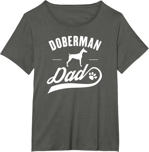 Miniatura 61 de Doberman Dad - Camiseta para amante del dueño del perro, Negro, S
