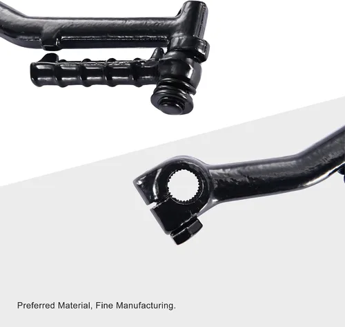 Miniatura 3 de GOOFIT Reemplazo de palanca de arranque de 0.512 in para ciclomotor de 2 tiempos 50cc ATV 4 ruedas Quad