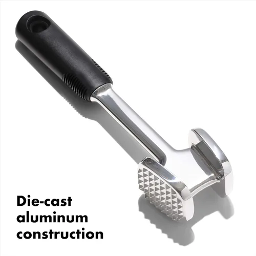 Miniatura 2 de OXO Good Grips - Ablandador de carne fundido a presión, color negro, 1.85 x 2.45 x 9.75 pulgadas