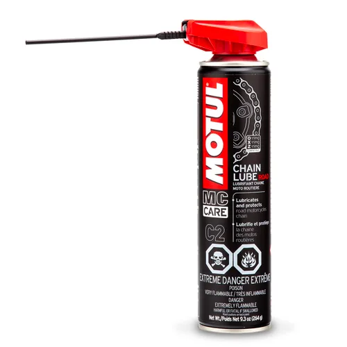 Miniatura 4 de Motul Lubricante de cadena de motocicleta para bicicleta de carretera - 13.5 fl oz (3605-0039)