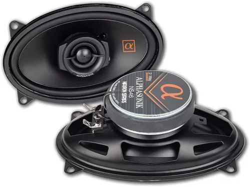Miniatura 8 de Alphasonik 1 par de altavoces NS653 Neuron Series de 6.5" (300 vatios máx. para el par) 150 vatios máx. por altavoz, altavoz de audio para automóvil