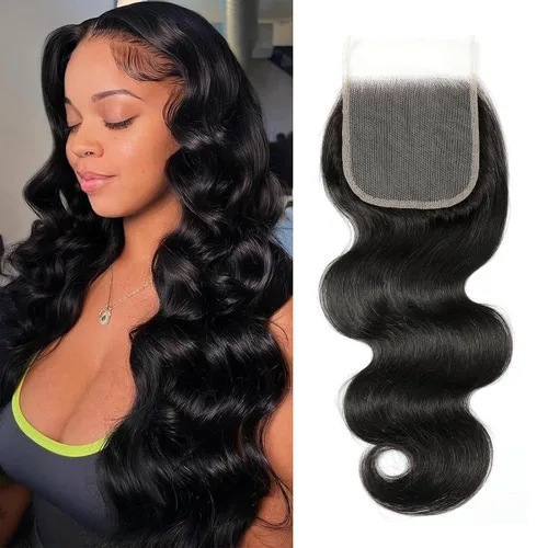 Miniatura 24 de Encaje frontal transparente HD de 13 x 6 pulgadas, prearrancado con abuelitos, línea capilar natural, cierre frontal ondulado 12A, cabello humano