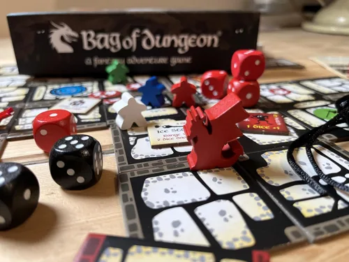 Miniatura 3 de Bag of Dungeon–Juego de Mesa de Aventura Fantástica para Familias y Fanáticos de RPG 1–4 Jugadores, Edades 7+ Explorador de Mazmorras Clásico