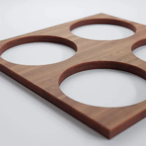 Miniatura 4 de Ekena Millwork WALW08X08X0375WEMWA Wembley Paneles de pared decorativos de 3/8 pulgadas en T, 7 3/8 pulgadas de ancho x 7 3/8 pulgadas de alto, nogal