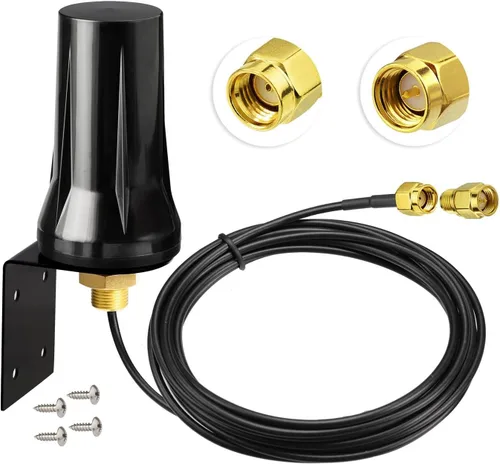 Bingfu Cámara de rastreo celular 4G LTE SMA RP-SMA Antena macho compatible con Spypoint Link Micro Covert Spartan Stealth Tactacam Muddy Wildlife