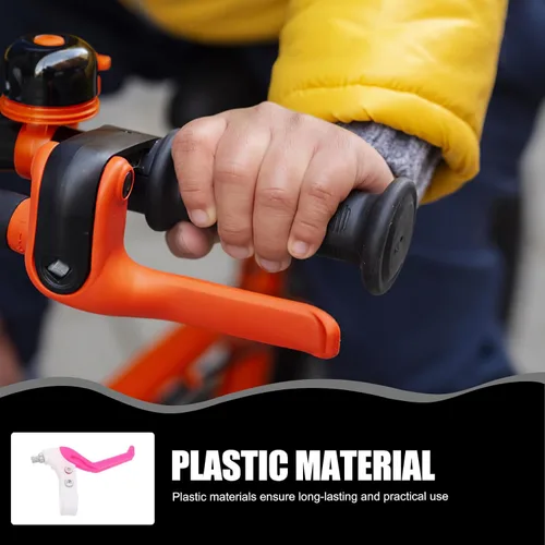 Miniatura 2 de VICASKY Manilla de palanca de freno de bicicleta para niños, palancas de ciclismo para niños, accesorios de repuesto universal aleación de aluminio