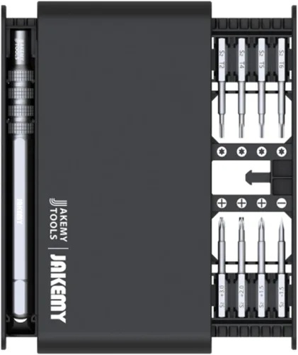 Miniatura 2 de Juego de destornilladores de precisión, destornillador pequeño 17 en 1, kit de herramientas de reparación electrónica para laptop, MacBook, iPhone
