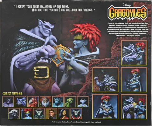 Miniatura 4 de NECA Paquete de 2 figuras de acción coleccionables de gárgolas: Vows Ultimate a escala de 7 pulgadas, Goliat y Demona