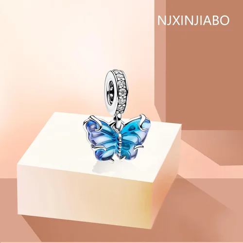 Miniatura 2 de Collar de cuentas diarias para pulseras, cuentas con colgante de plata de ley 925, Navidad, Halloween, cumpleaños, día de San Valentín, regalos