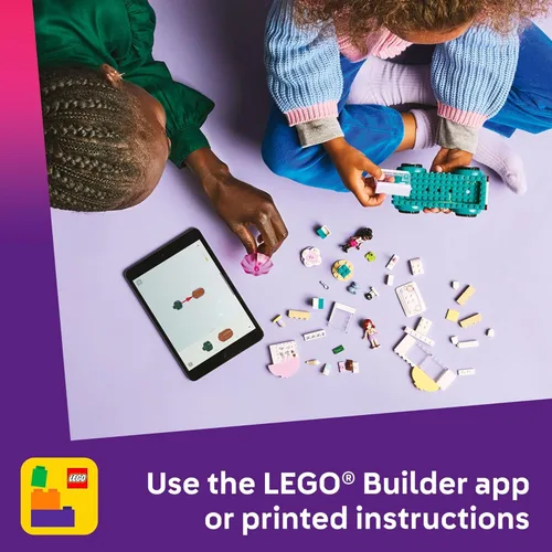 Miniatura 6 de LEGO Friends Heartlake City Camión de Helados de Juguete - Juego de Construcción de Simulación para Niños, Niñas y Niños, Edades 4+ - Bloques