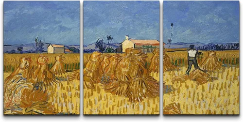 Miniatura 173 de Lienzo decorativo para pared - cuadro con estampado Giclée para decoración del hogar Noche estrellada sobre el Ródano