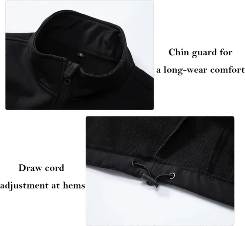 Miniatura 28 de Msmsse Chaleco ligero para hombre, con cuello alto, sin mangas, para senderismo, correr, golf