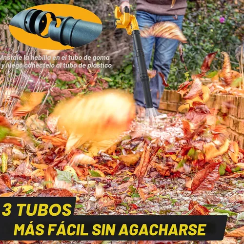 Miniatura 4 de Soplador de hojas inalámbrico para batería Dewalt de 20 V máximo, soplador de aire eléctrico para el lugar de trabajo con motor sin escobillas, 6
